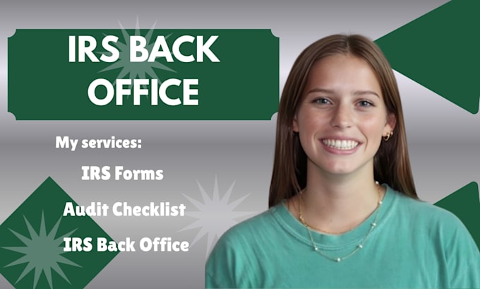 handle your irs forms, irs back office, irs taxes as your accountant