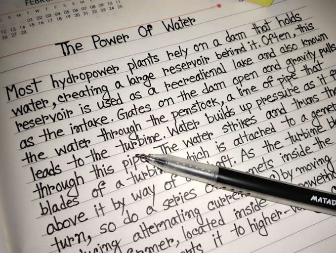 Write anything with my beautiful handwriting by Arghyachanda | Fiverr