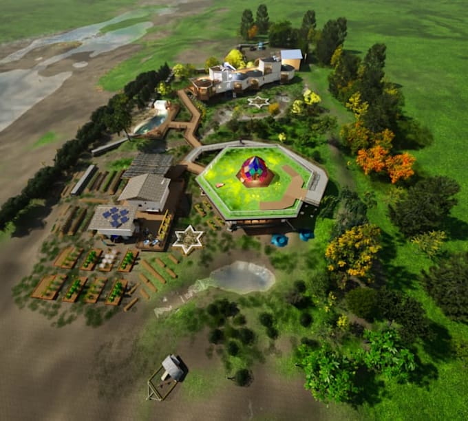 analyze your land using permaculture, ai and 3d modeling
