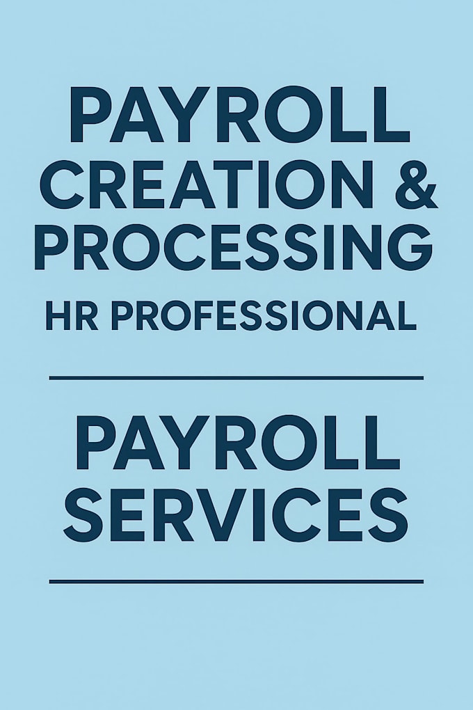 create and manage payroll for your firm