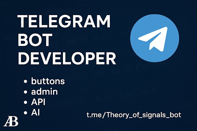 create a powerful telegram bot using python and ai