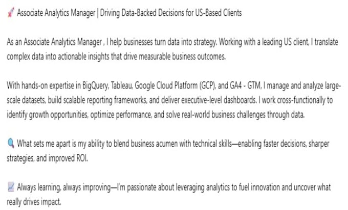 implement and fix ga4 tracking, GTM, big query, gcp, qa, funnels and a b tests