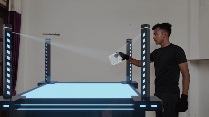 create technological vfx videos