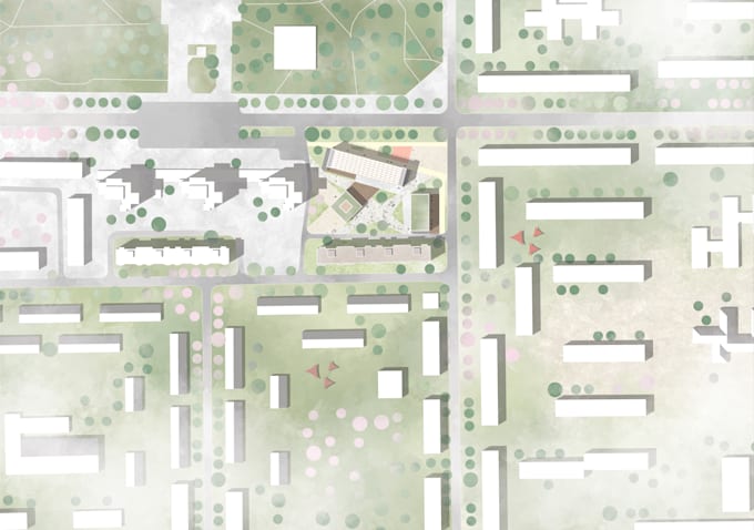 render architectural site plans and master plans