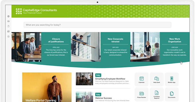 design a professional sharepoint online hub and ms365 portal