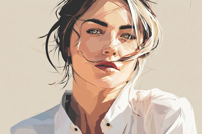 make any photo to vector art portrait