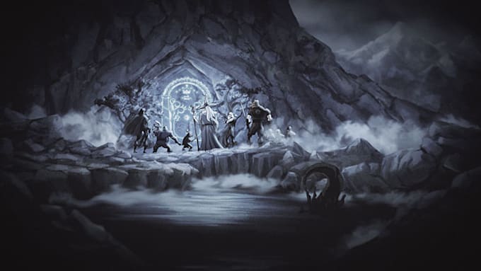 create a dnd character illustrations or concept art