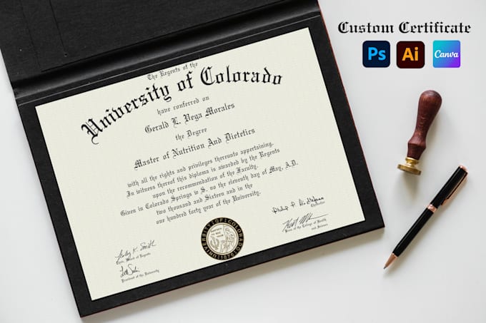 do diploma certificate, degree, or award certificates designs