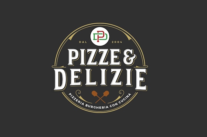 create pizza restaurant chain logo