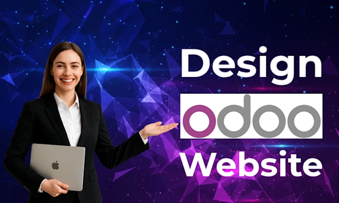 design and develop a professional odoo website with seo and app integration