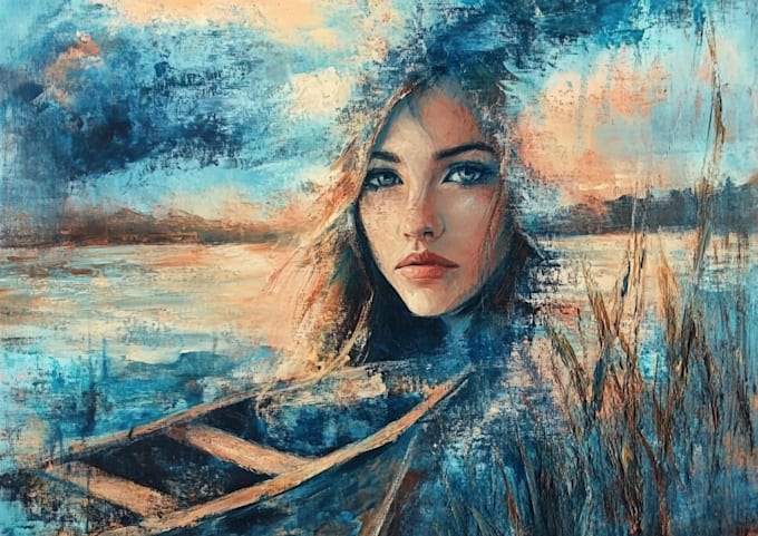 Turn photo into royal digital oil painting portrait by Colinbranch5 ...