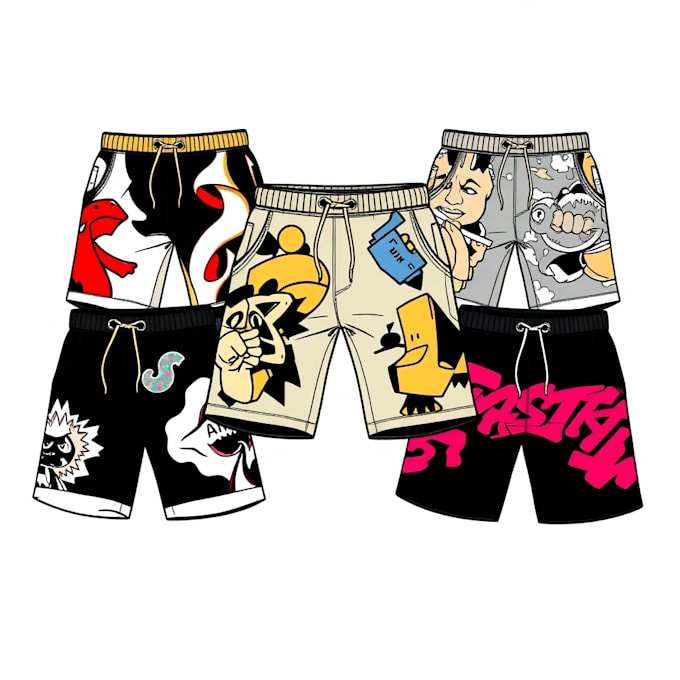do shorts design for your clothing brand