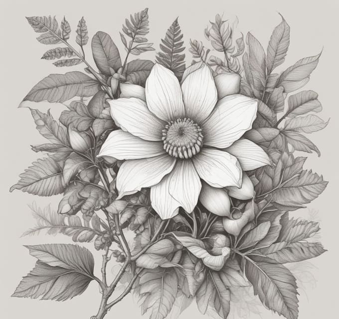 do an botanical product illustration