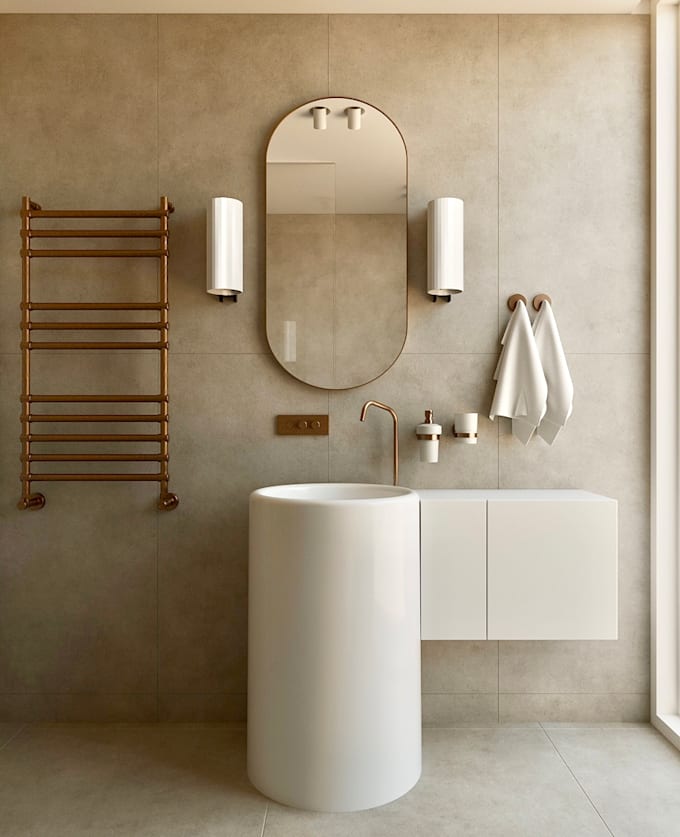 do interior visualization of your bathroom