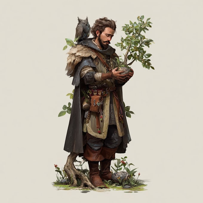 dnd, fantasy character and dnd character