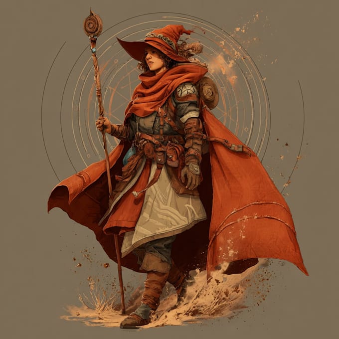dnd, fantasy character and dnd character