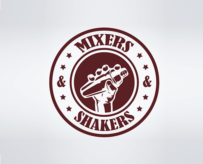 design unique aesthetics mixers shakers logo