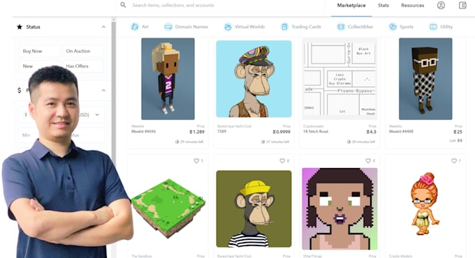 build nft marketplace with custom smart contracts