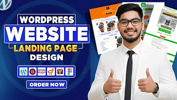 design or redesign wordpress business website, and custom website development