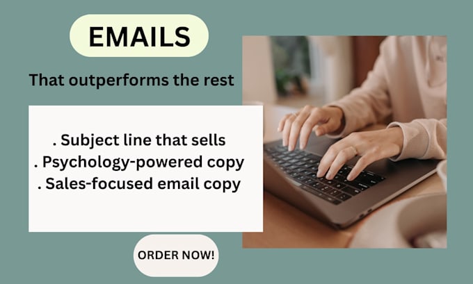 do email copywriting and email sequence for small businesses