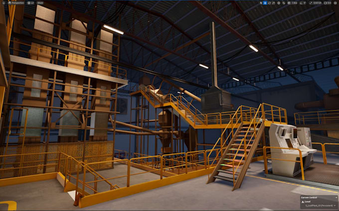 create 3d game environments for unreal and unity, ar VR and web