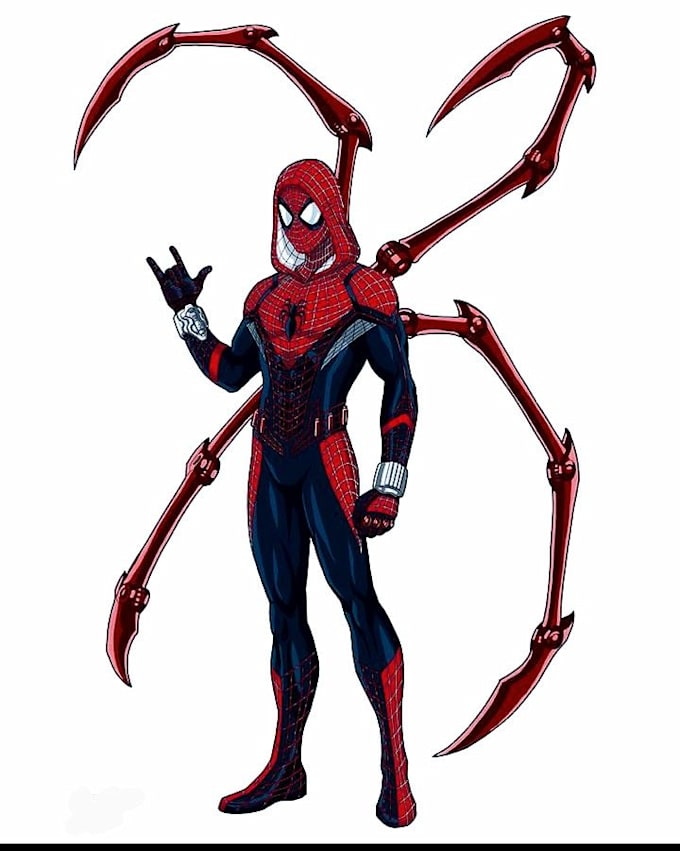 design your own spiderman or spider sona suit or 3d models