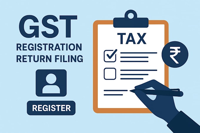 Be your chartered accountant for gst registration and return filing by ...
