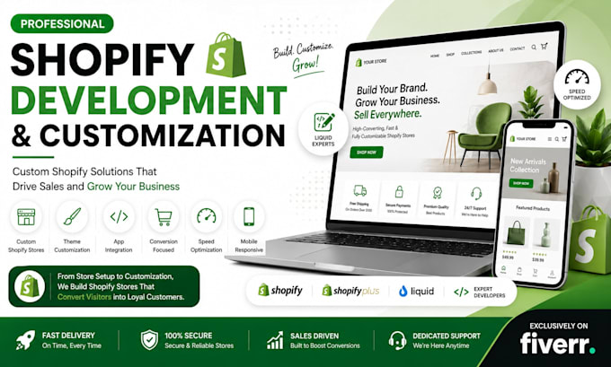 create shopify ecommerce website in just 3 days