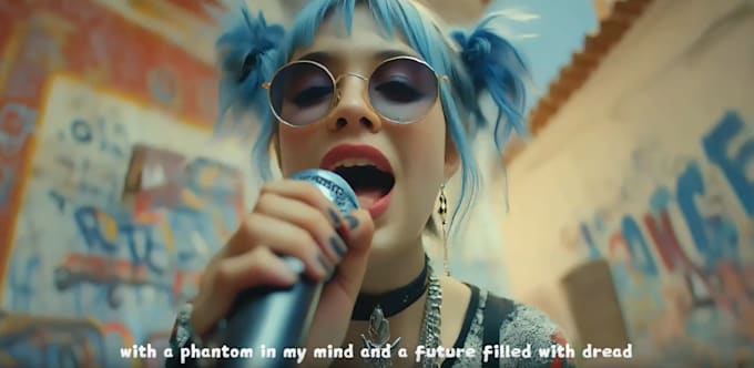 do cinematic ai music video ai influencer model ai fashion video with lip sync