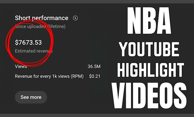 edit monetizable youtube nba videos