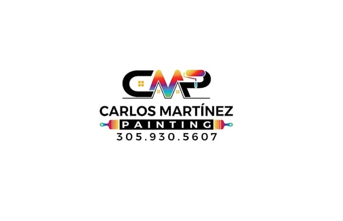 design small island painting service logo