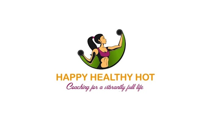 design top quality healthy hot coaching logo