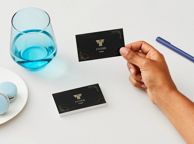 a professional business card design