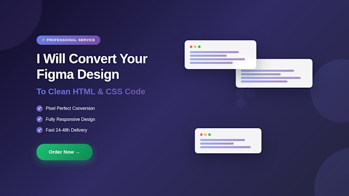 convert figma to html psd to html with responsive design