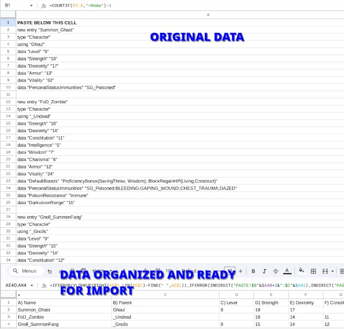 upgrade your spreadsheet into a data masterpiece