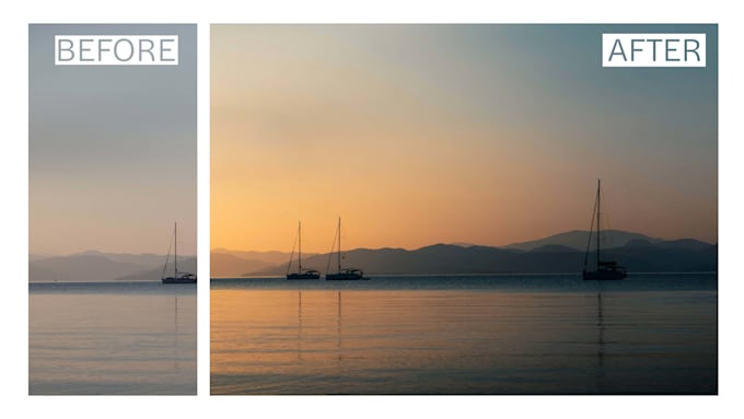 professional color grading your photos