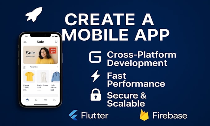 build a custom flutter app from scratch for your business