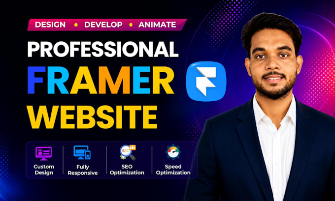 build a professional framer website, figma to framer, framer landing page