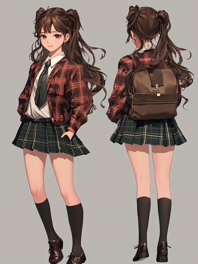 do an anime or comic character