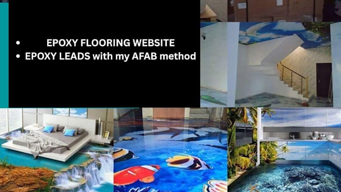 build website for epoxy business and generate leads througj ads