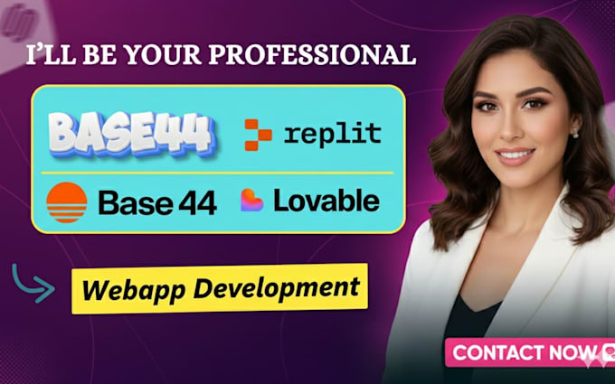 be base44 expert  base 44 web apps, bug fixing, base44 mvp integration replit ai