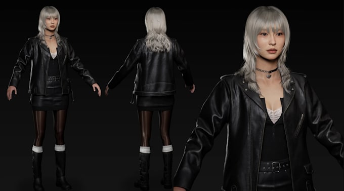 do custom metahuman with mocap animation, body and face capture 3d rendering