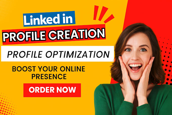 Create, optimize and manage linkedin profile by O_olivia1 | Fiverr