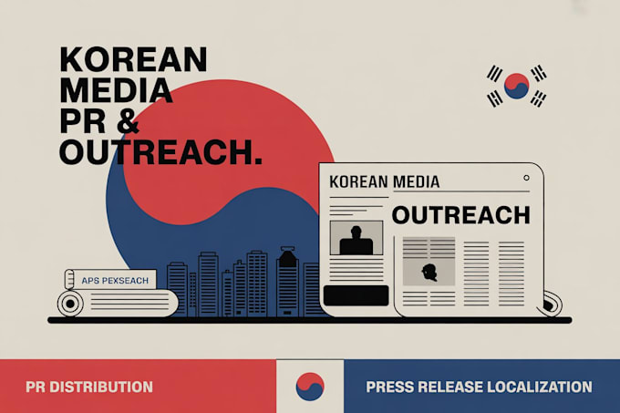 korean media outreach, PR and press coverage