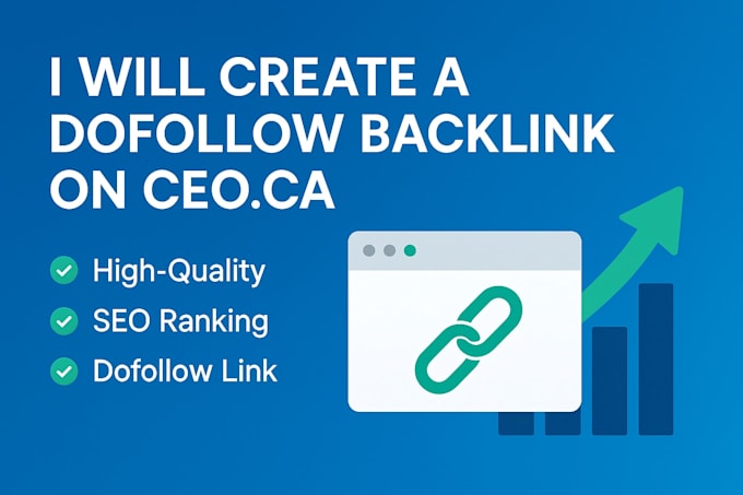 give you a powerful dofollow backlink from CEO ca