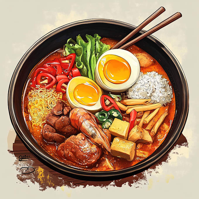 create delicious and eye catching food posters