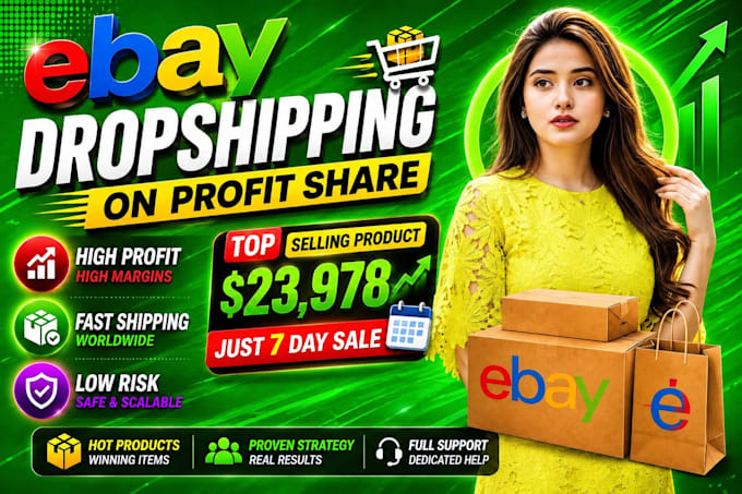 do expert ebay dropshipping on profit share