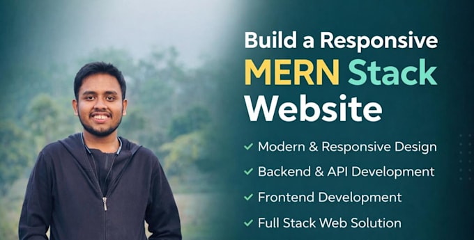 build a responsive mern stack website