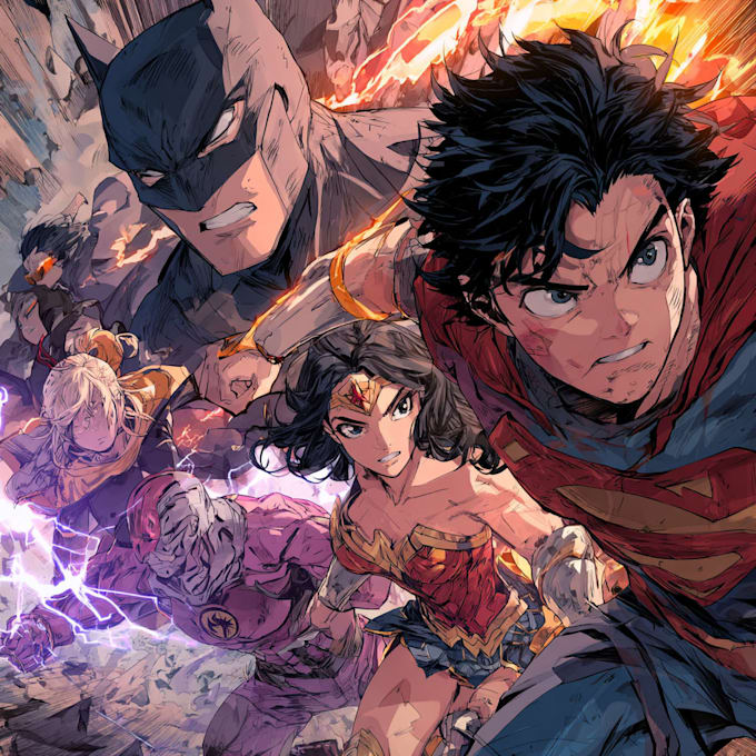be your comic artist for comic illustration comic, comic pages and comic cover