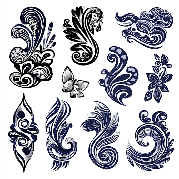 design stencil multilayer vector art for you
